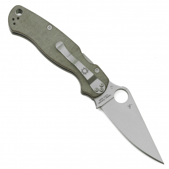 Изображение «Spyderco ParaMilitary 2 Brown Canvas» 3