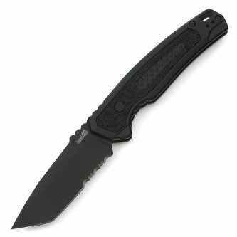 Изображение «Kershaw Launch 16 черный с полусеррейтором» 1