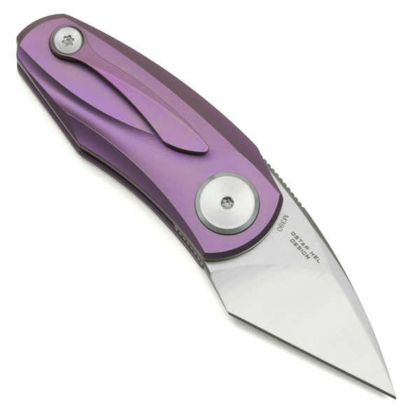 Миниатюра «Tulip сталь M390 фиолетовый без фиксатора»