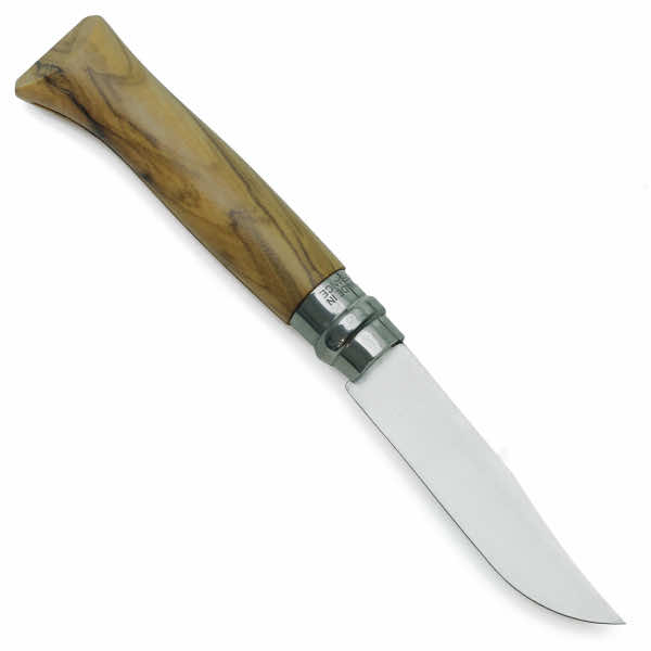 Миниатюра «Opinel №08 рукоять оливковое дерево»
