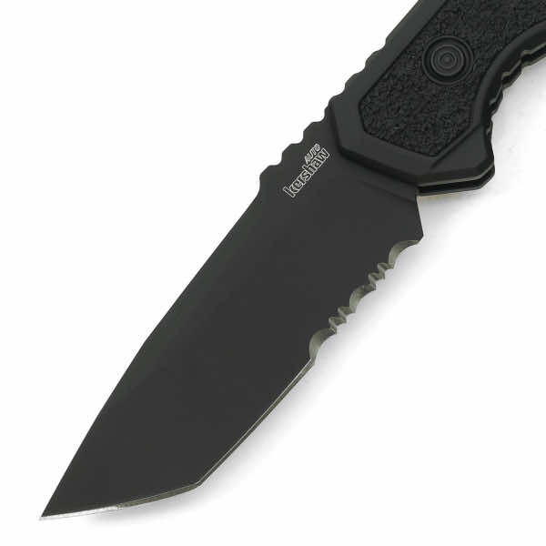 Миниатюра «Kershaw Launch 16 черный с полусеррейтором»