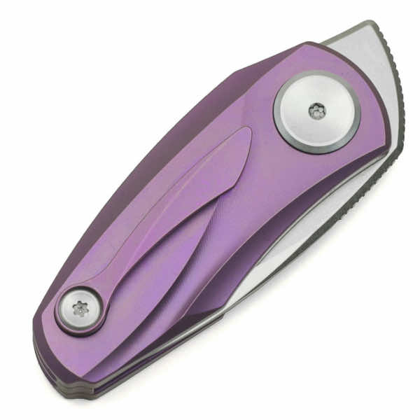 Миниатюра «Tulip сталь M390 фиолетовый без фиксатора»