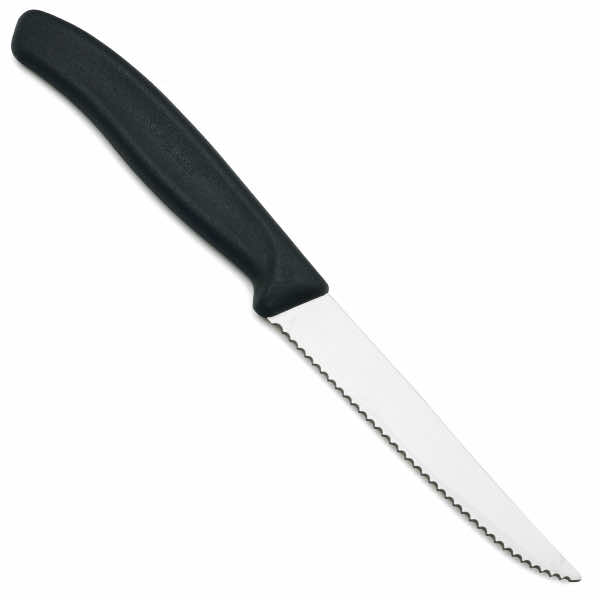 Миниатюра «SwissClassic для стейка и пиццы 11 см с волнистой кромкой черный»