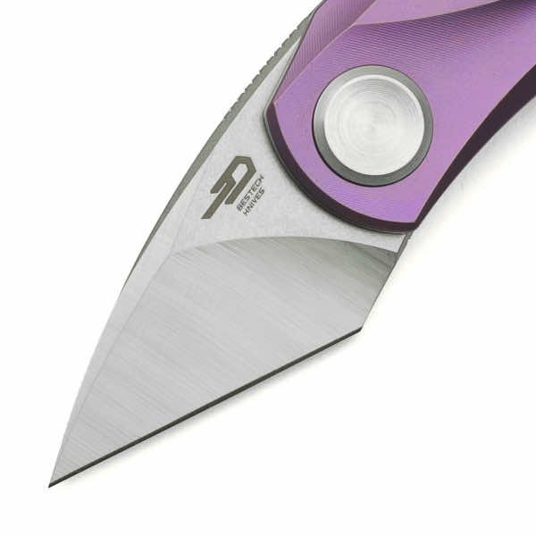 Миниатюра «Tulip сталь M390 фиолетовый без фиксатора»
