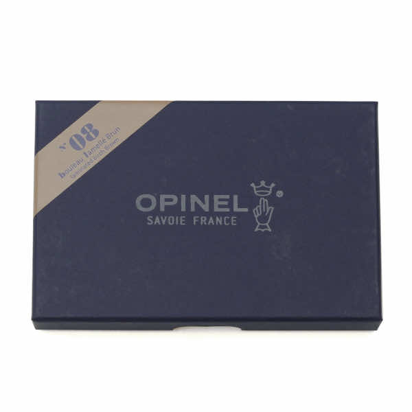 Миниатюра «Opinel №08 рукоять береза коричневый»