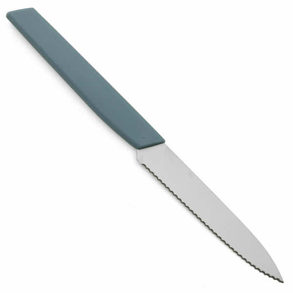 Миниатюра «Swiss Modern для овощей 10 см с волнистой кромкой серо-голубой»