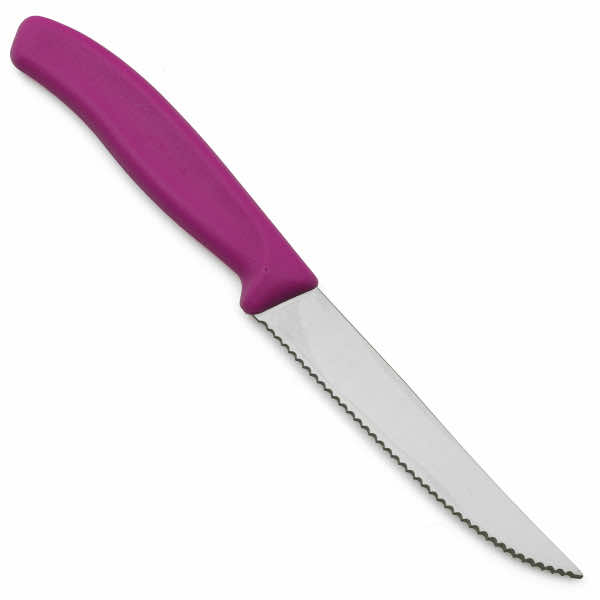 Миниатюра «SwissClassic "Gourmet" для стейка и пиццы 12 см с волнистой кромкой розовый»
