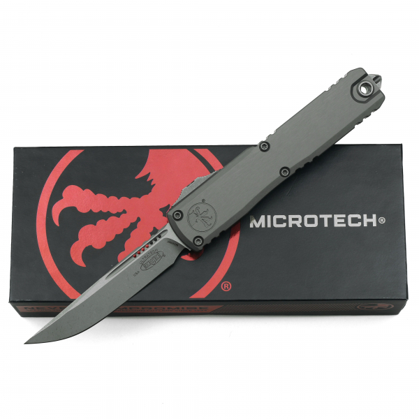 Миниатюра «Microtech Ultratech ZBP Gen III S/E серый»