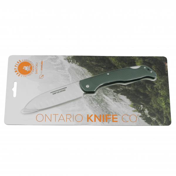Миниатюра «Ontario Camp Plus Santoku Lockback»