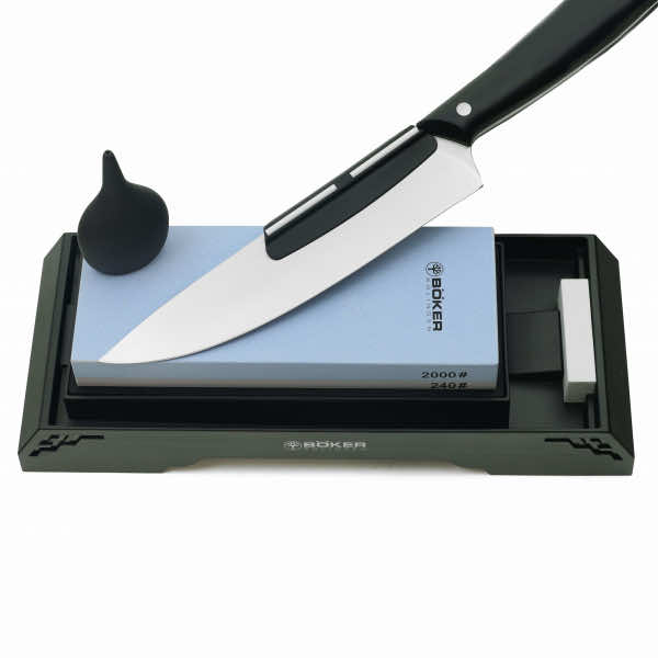 Миниатюра «Boker Combi Water Stone камень с подставкой»