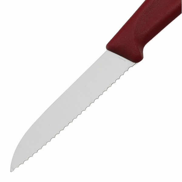 Миниатюра «SwissClassic для овощей 8 см с волнистой кромкой красный»