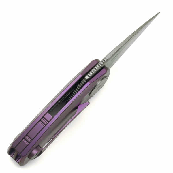 Миниатюра «Tulip сталь M390 фиолетовый без фиксатора»