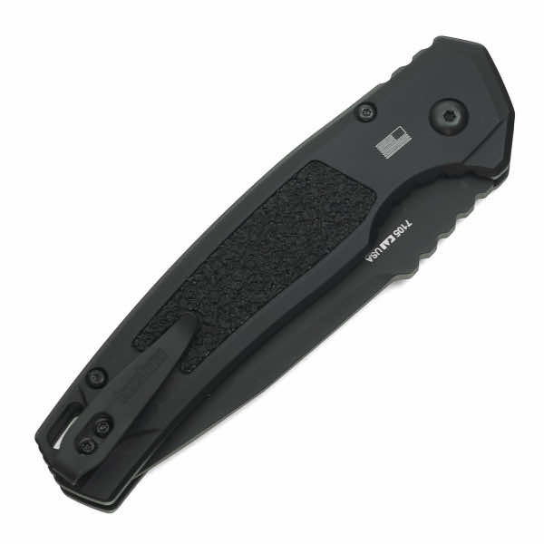 Миниатюра «Kershaw Launch 16 черный с полусеррейтором»