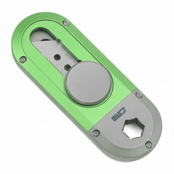 Миниатюра «CJRB Breeze рукоять титан/алюминий зеленый»