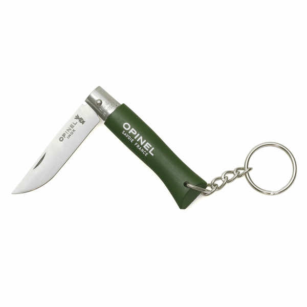 Миниатюра «Нож-брелок Opinel №04 зеленый»