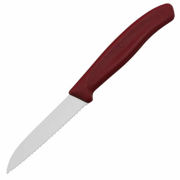 Миниатюра «SwissClassic для овощей 8 см с волнистой кромкой красный»
