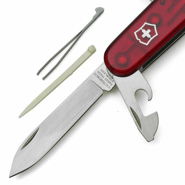 Миниатюра «Climber 14 функций полупрозрачный красный»