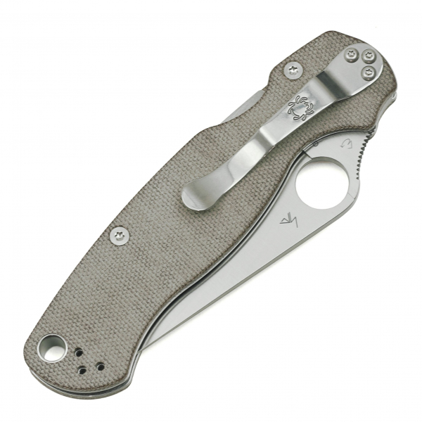Миниатюра «Spyderco ParaMilitary 2 Brown Canvas»