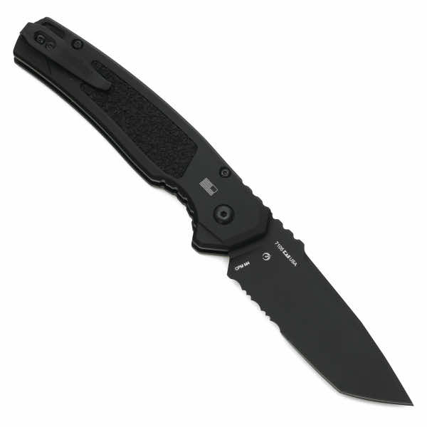 Миниатюра «Kershaw Launch 16 черный с полусеррейтором»