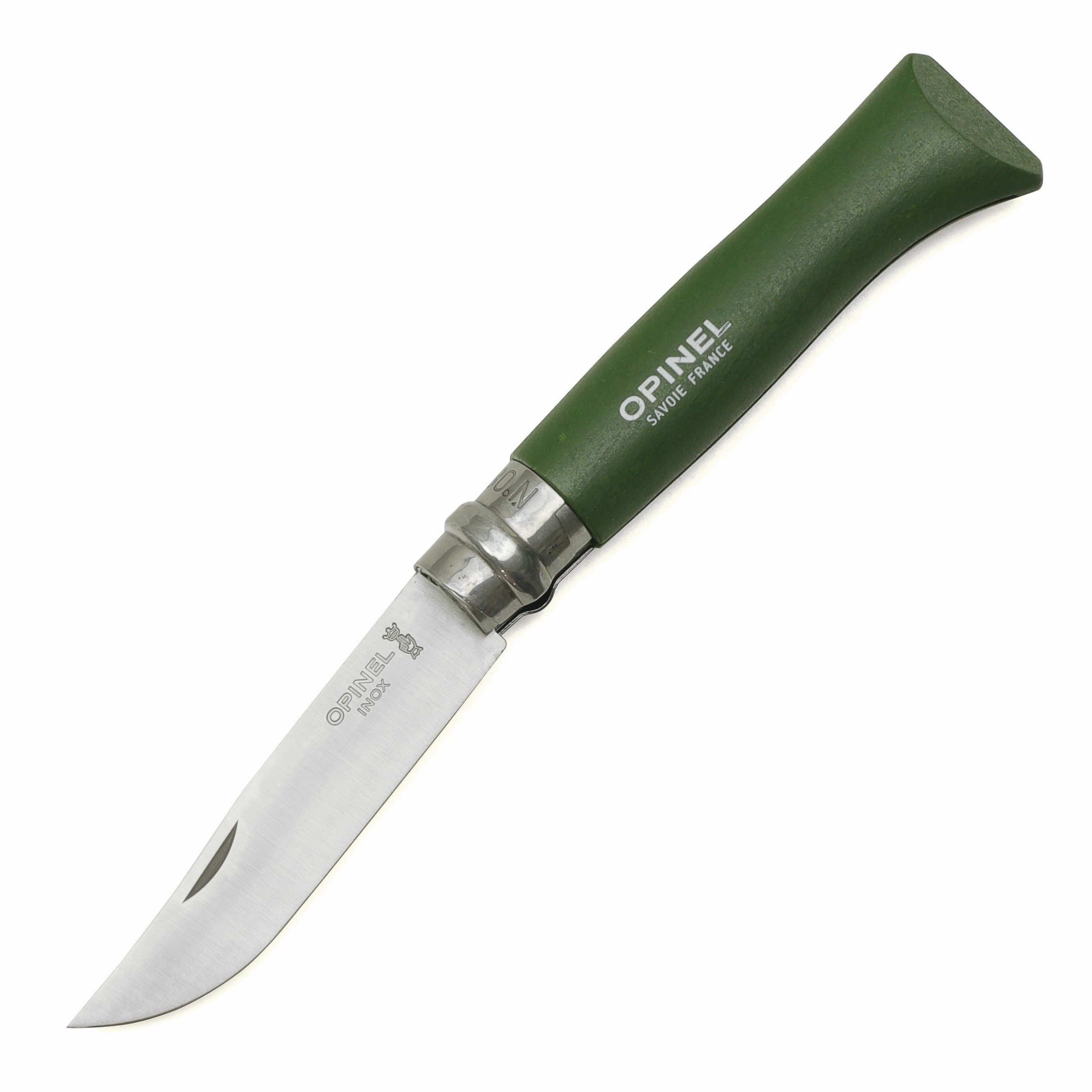 Вариант ножа Opinel №08 Trekking зеленый
